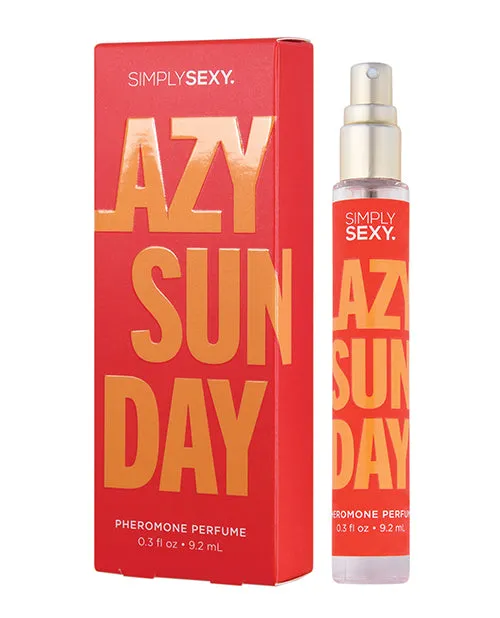 Vibrators Simply Sexy Simply Sexy Pheromone Perfume Lazy Sunday Spray 03oz Vibrators Simply Sexy Simply Sexy Pheromone Perfume Lazy Sunday Spray 03oz