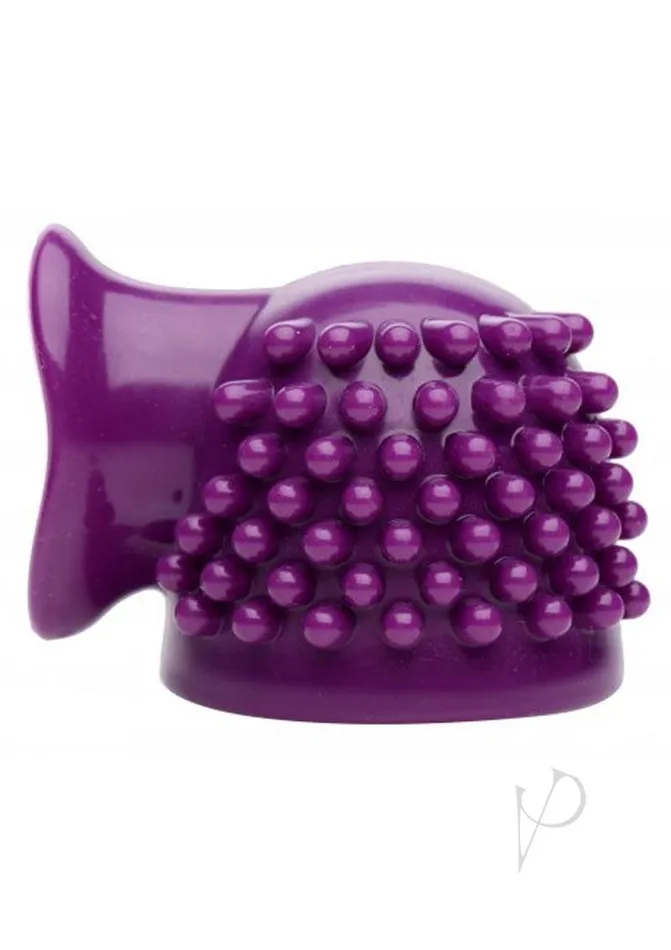 Wand Essentials Triple Thrill 3 in 1 Silicone Wand Attachment Purple Wand Essentials Vibrators