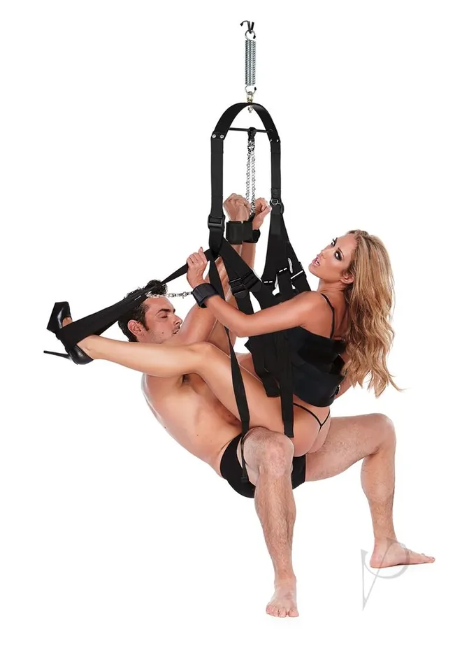 Whipsmart Anal WhipSmart Bondage Pleasure Swing Black Whipsmart Anal WhipSmart Bondage Pleasure Swing Black