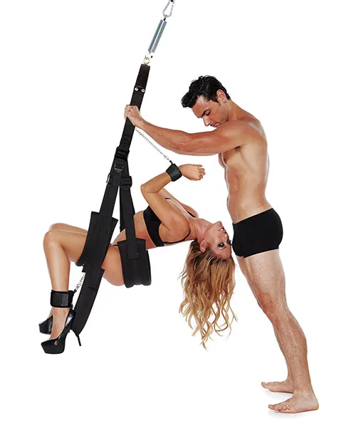 Whipsmart Anal WhipSmart Bondage Pleasure Swing Black Whipsmart Anal WhipSmart Bondage Pleasure Swing Black