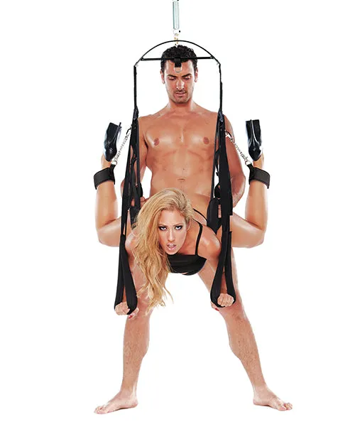 Whipsmart Anal WhipSmart Bondage Pleasure Swing Black Whipsmart Anal WhipSmart Bondage Pleasure Swing Black
