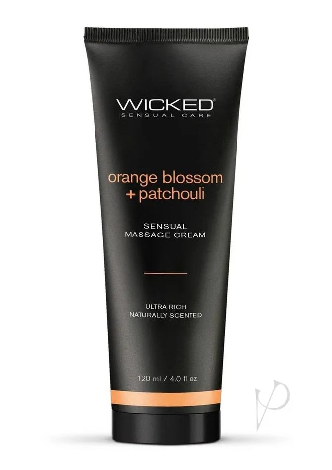 Wicked Sensual Massage Cream Orange Blossom and Patchouli Wicked Sensual Care Couples Wicked Sensual Massage Cream Orange Blossom and Patchouli Wicked Sensual Care Couples