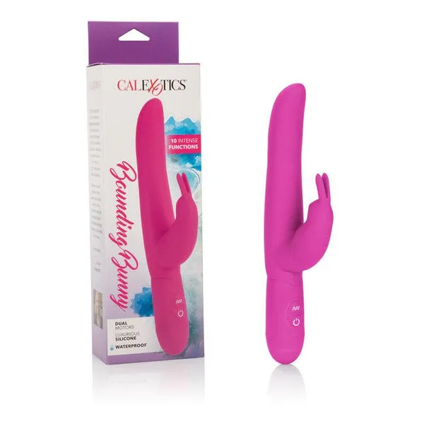 10 Function Silicone Bounding Bunny Pink CalExotics Vibrators
