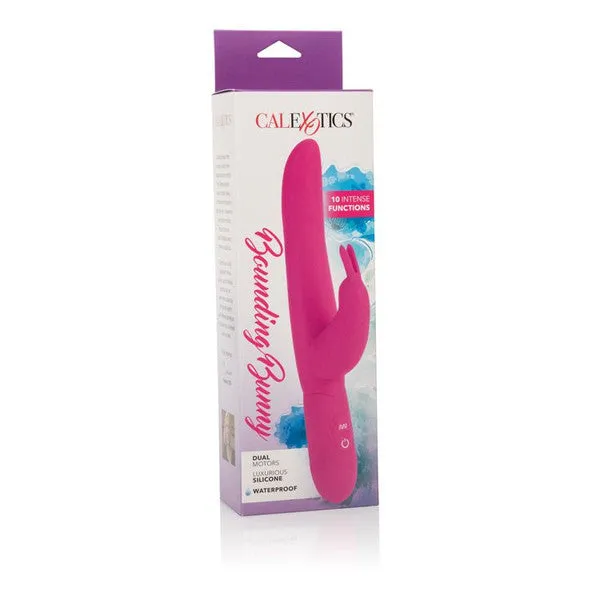 10 Function Silicone Bounding Bunny Pink CalExotics Vibrators