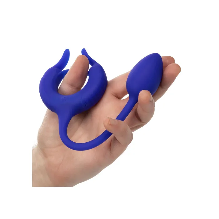 Admiral Weighted Cock Ring and Egg California Exotic Male Sex Toys