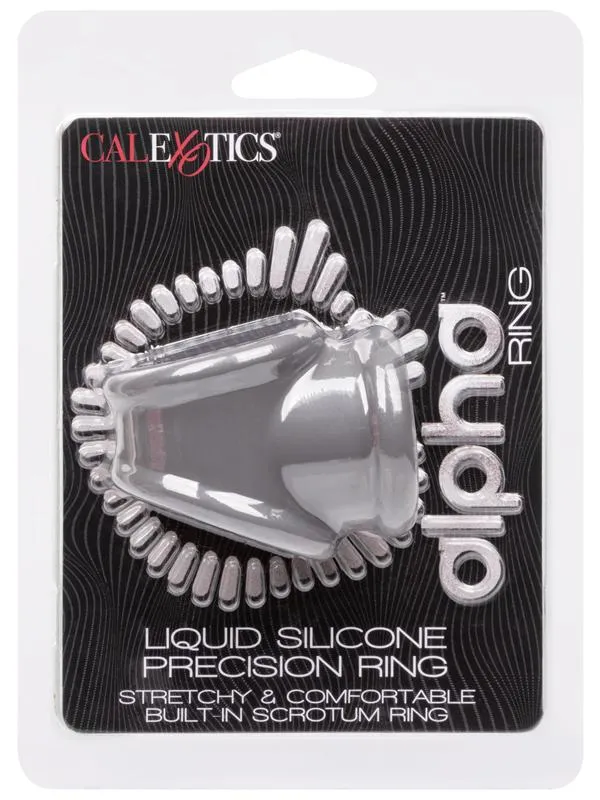Alpha Liquid Silicone Precision Ring CalExotics Male Sex Toys Alpha Liquid Silicone Precision Ring CalExotics Male Sex Toys