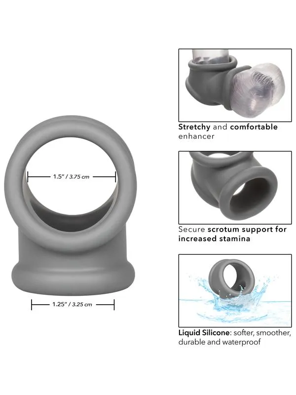 Alpha Liquid Silicone Precision Ring CalExotics Male Sex Toys Alpha Liquid Silicone Precision Ring CalExotics Male Sex Toys