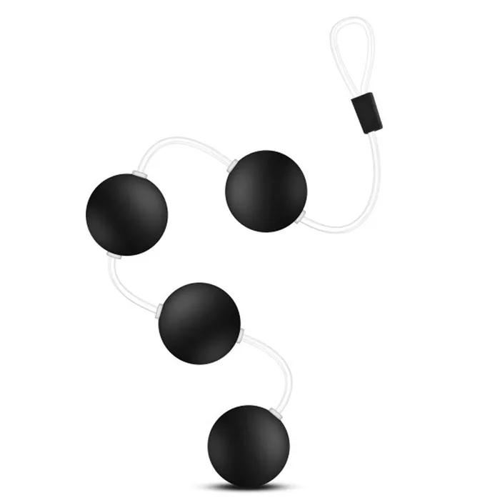 Anal Adventures Pleasure Balls Black Blush Anal