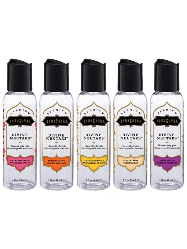 Anal Divine Nectars 2 oz Prepack 5 Flavours 3 of each Kama Sutra Products Anal Divine Nectars 2 oz Prepack 5 Flavours 3 of each Kama Sutra Products