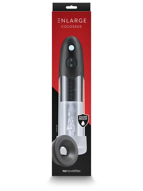Anal Enlarge Colossus Pump Black NS Novelties Anal Enlarge Colossus Pump Black NS Novelties
