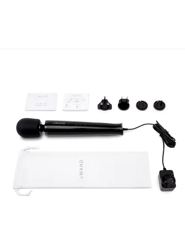 Anal Le Wand Plugin Vibrating Massager Black Le Wand Anal Le Wand Plugin Vibrating Massager Black Le Wand