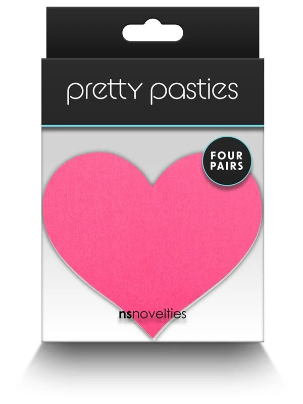 Anal NS Novelties Pretty Pasties Heart II Assorted 4 Pair Anal NS Novelties Pretty Pasties Heart II Assorted 4 Pair