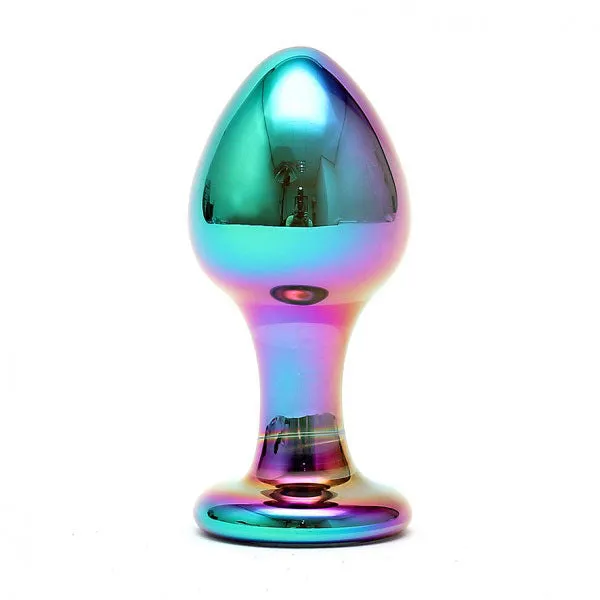 Anal Rimba Sensual Multi Coloured Glass Melany Anal Dildo