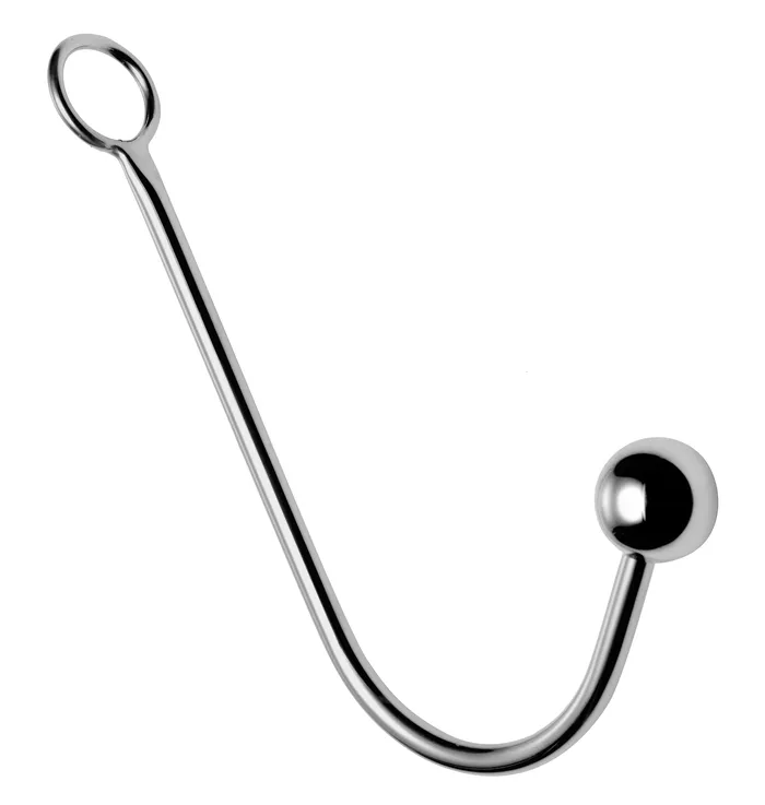 Anal XR Brands Master Series Hooked Stainless Steel Anal Hook