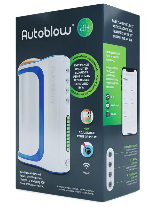 Autoblow AI Plus Machine includes 1 mouth sleeve Autoblow Male Sex Toys Autoblow AI Plus Machine includes 1 mouth sleeve Autoblow Male Sex Toys