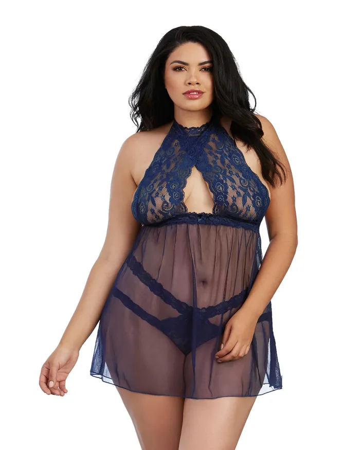 Babydoll Panty Queen Midnight Dreamgirl Female Sex Toys