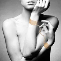 Bijoux Indiscrets Vibrators Magnifique Handcuffs Gold