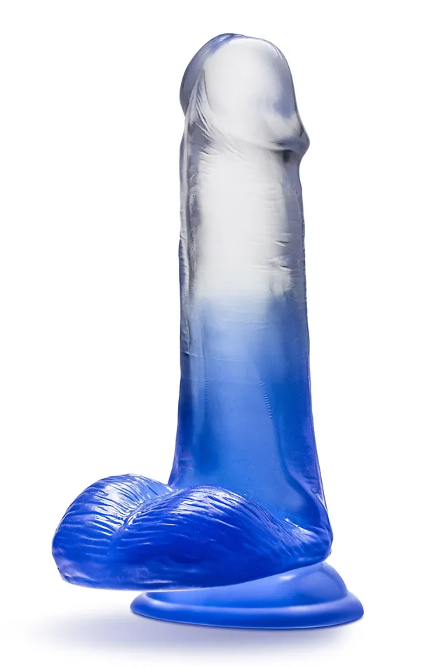 Blush B Yours Stella Blue 6 Inch Dildo Blue Anal
