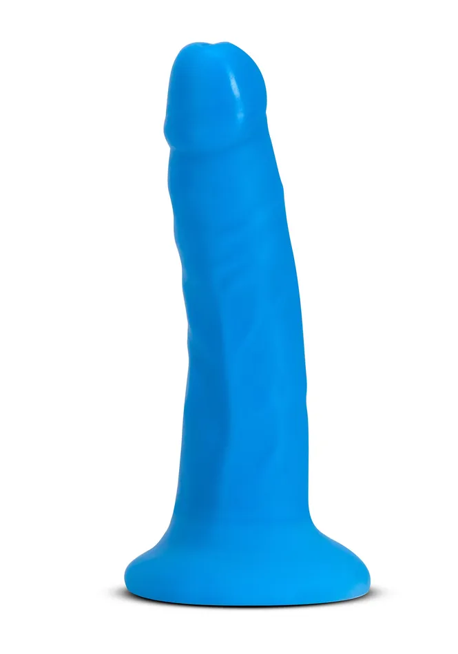 Blush Dildos Neo Elite 6 Inch Dual Density Cock Neon Blue