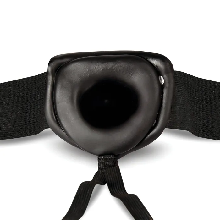 Blush Novelties Female Sex Toys Dr Skin Hollow Strap On 6 Inch Black