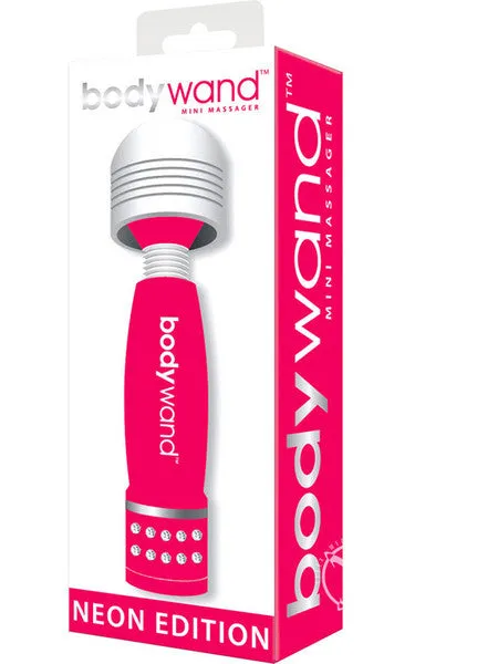 Bodywand Products Vibrators Bodywand Mini Neon Pink Bodywand Products Vibrators Bodywand Mini Neon Pink