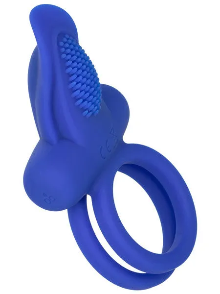 CalExotics Female Sex Toys Silicone Rechargeable Dual Pleaser Enhancer