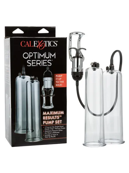 CalExotics Male Sex Toys Optimum Series Maximum Results Pump Set