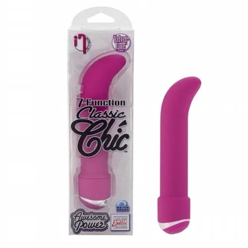 CalExotics Vibrators 7 Function Classic Chic Mini G Vibe Pink