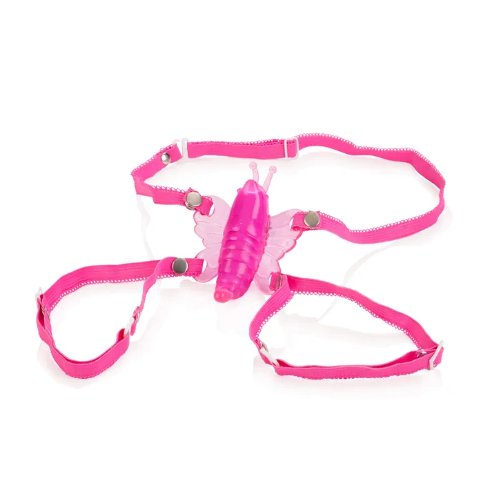 CalExotics Vibrators Micro Wireless Venus Butterfly Stimulator Pink