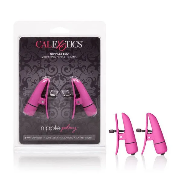 CalExotics Vibrators Nipple play Nipplettes Pink