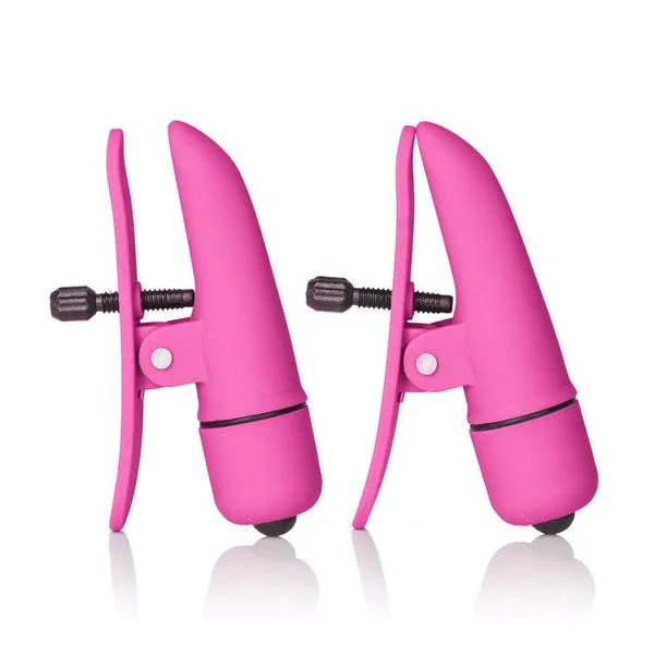 CalExotics Vibrators Nipple play Nipplettes Pink