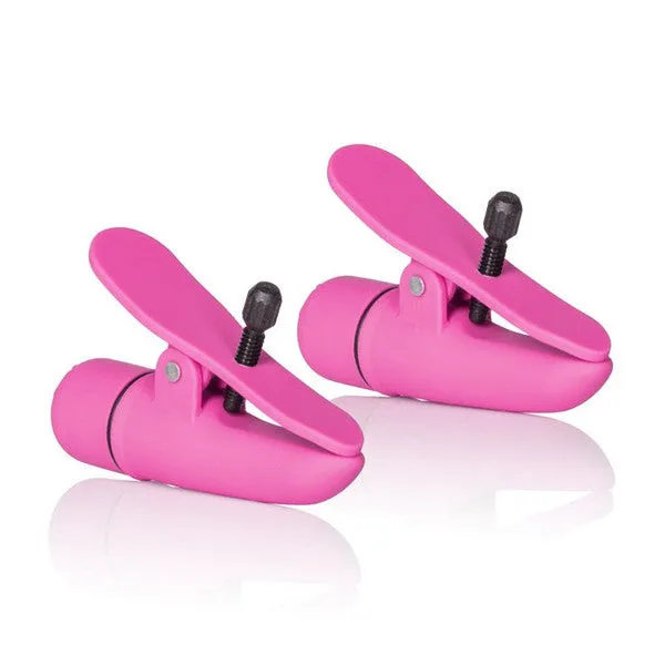 CalExotics Vibrators Nipple play Nipplettes Pink