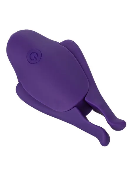 CalExotics Vibrators Nipple Play Rechargeable Nipplettes Purple