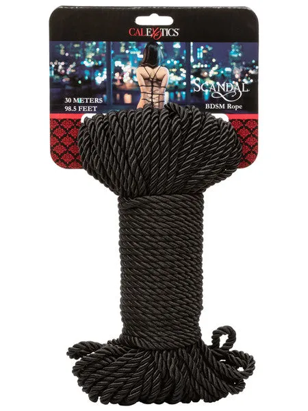 CalExotics Vibrators Scandal BDSM Rope 30M