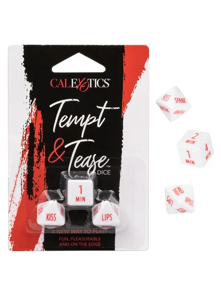 CalExotics Vibrators Tempt and Tease Dice