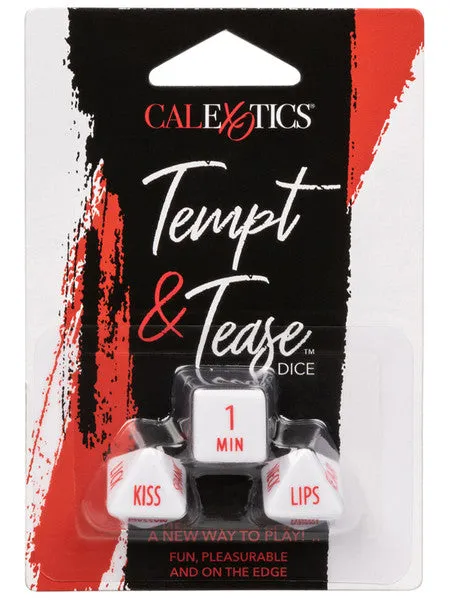 CalExotics Vibrators Tempt and Tease Dice