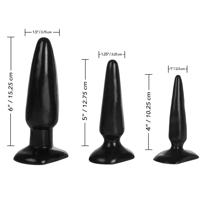 California Exotic COLT Anal Trainer Kit Butt Plugs Anal