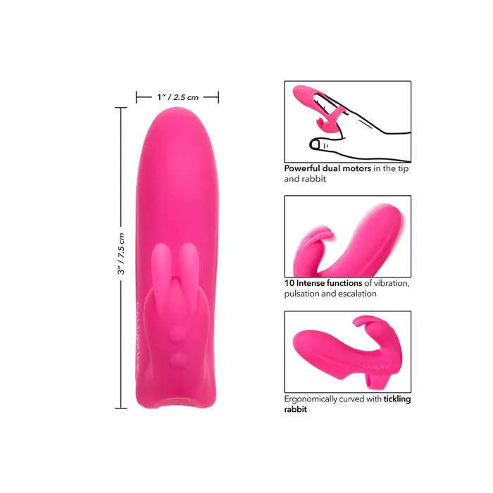 California Exotic Female Sex Toys Marvelous Pleaser Rabbit Finger Vibrator California Exotic Female Sex Toys Marvelous Pleaser Rabbit Finger Vibrator