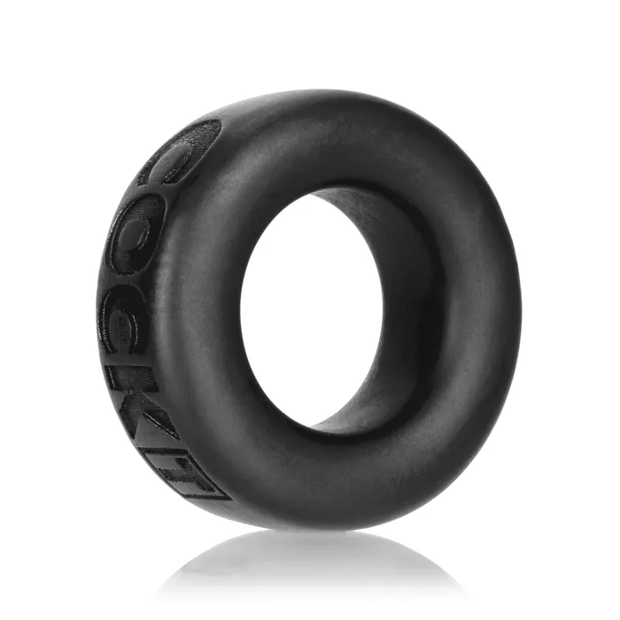 Cock T Comfort Cockring by Atomic Jock Silicone Smoosh Black Oxballs Anal