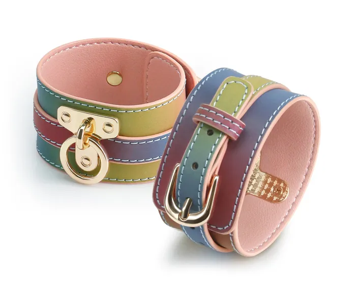 Couples nsnovelties Spectra Bondage Ankle Cuff Rainbow
