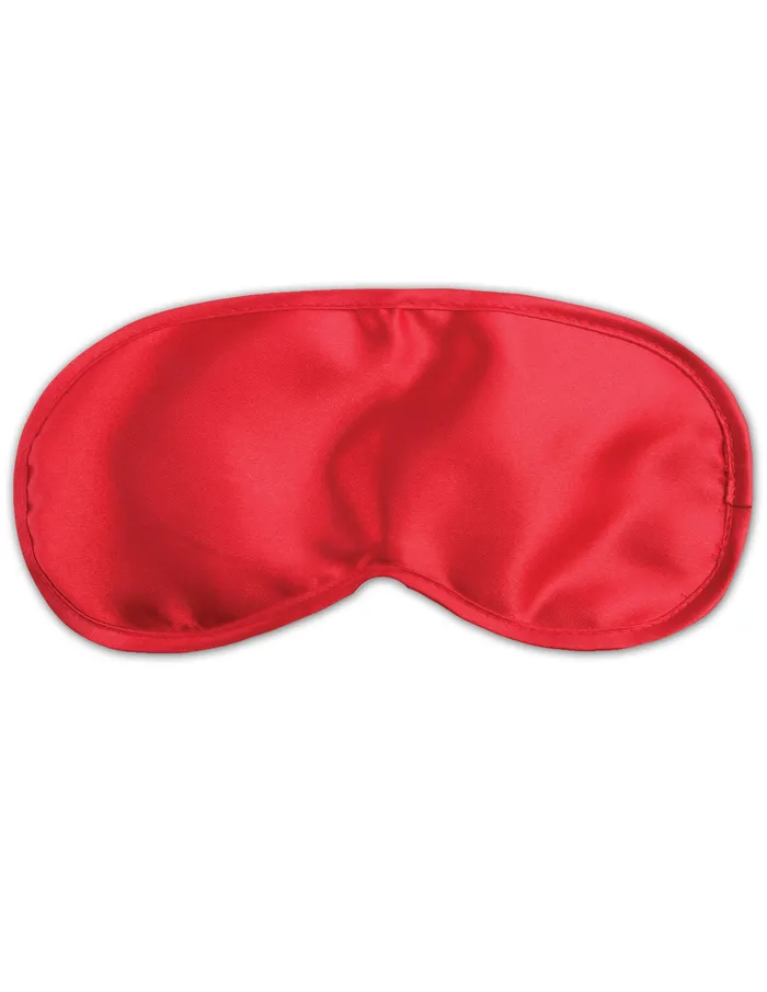Couples Pipedream Fetish Fantasy Series Satin Love Mask Red