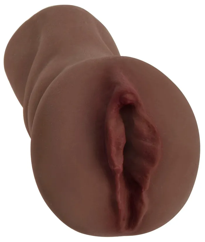 Curve Toys Home Grown Pussy Delicate Daisy Chocolate Male Sex Toys
