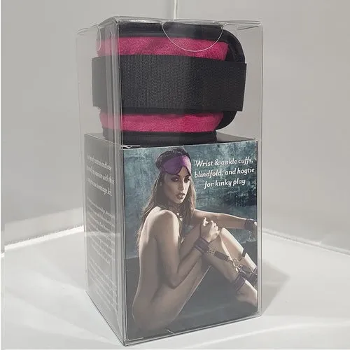 Deluxe Bond Cuff Kit Pink Liberator Vibrators
