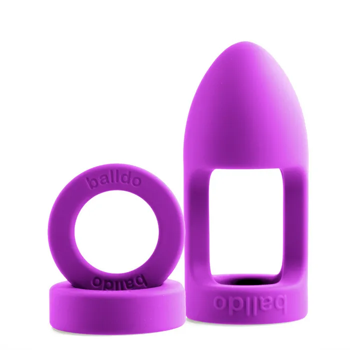 Dildos Balldo The Worlds First Ball Dildo Purple Various Toy Brands