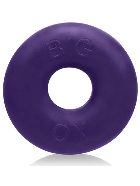 Dildos Big Ox Cockring Eggplant Ice Oxballs