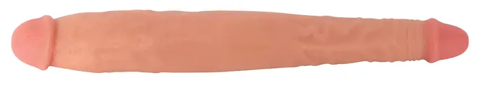 Dildos Curve Toys Jock 13 Inch Tapered Double Dong Vanilla