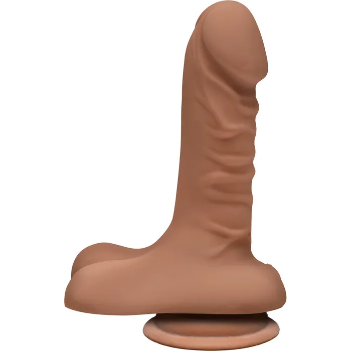 Dildos Doc Johnson The D Super D 6 Inch With Balls Caramel