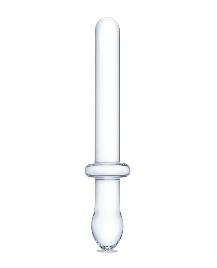 Dildos Glas 925 Inch Classic Smooth DualEnded Dildo Clear