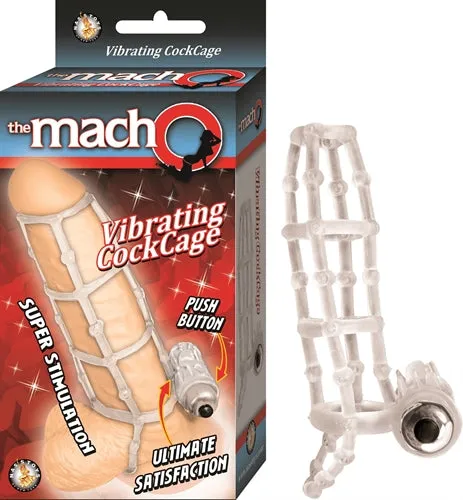 Dildos Nasstoys The Macho Vibrating Cockring Clear