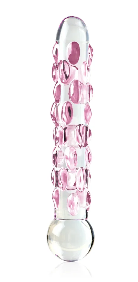 Dildos Pipedream Icicles No 7 Clear Pink